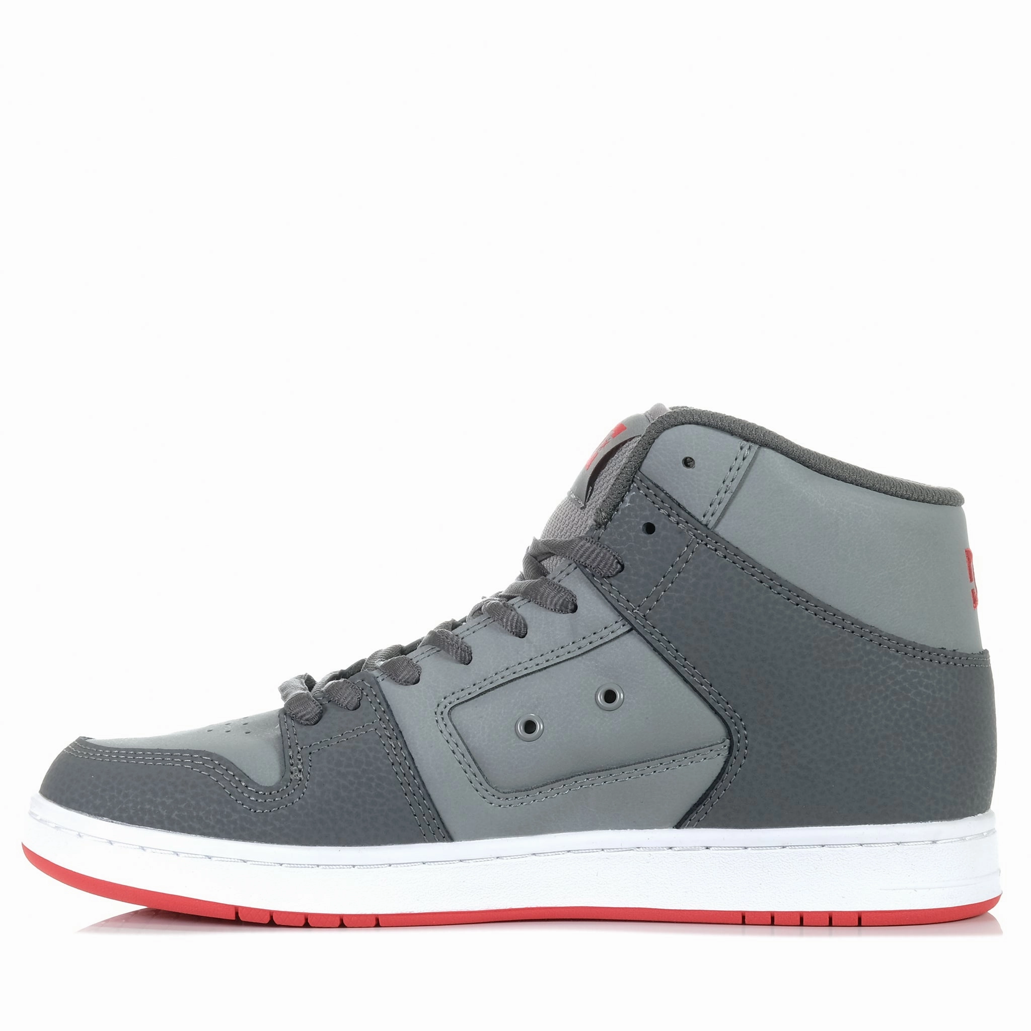 DC Shoes Manteca 4 Hi White/Grey Distinctive flair
