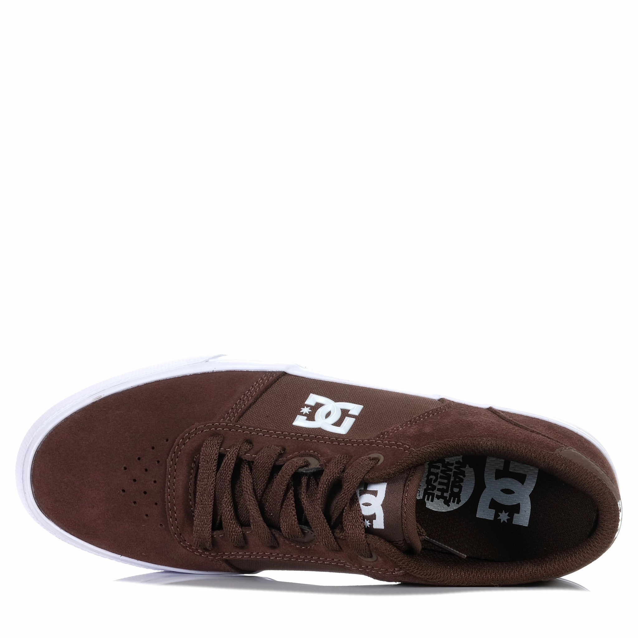DC Shoes Teknic Chocolate Brown Sporty Comfort