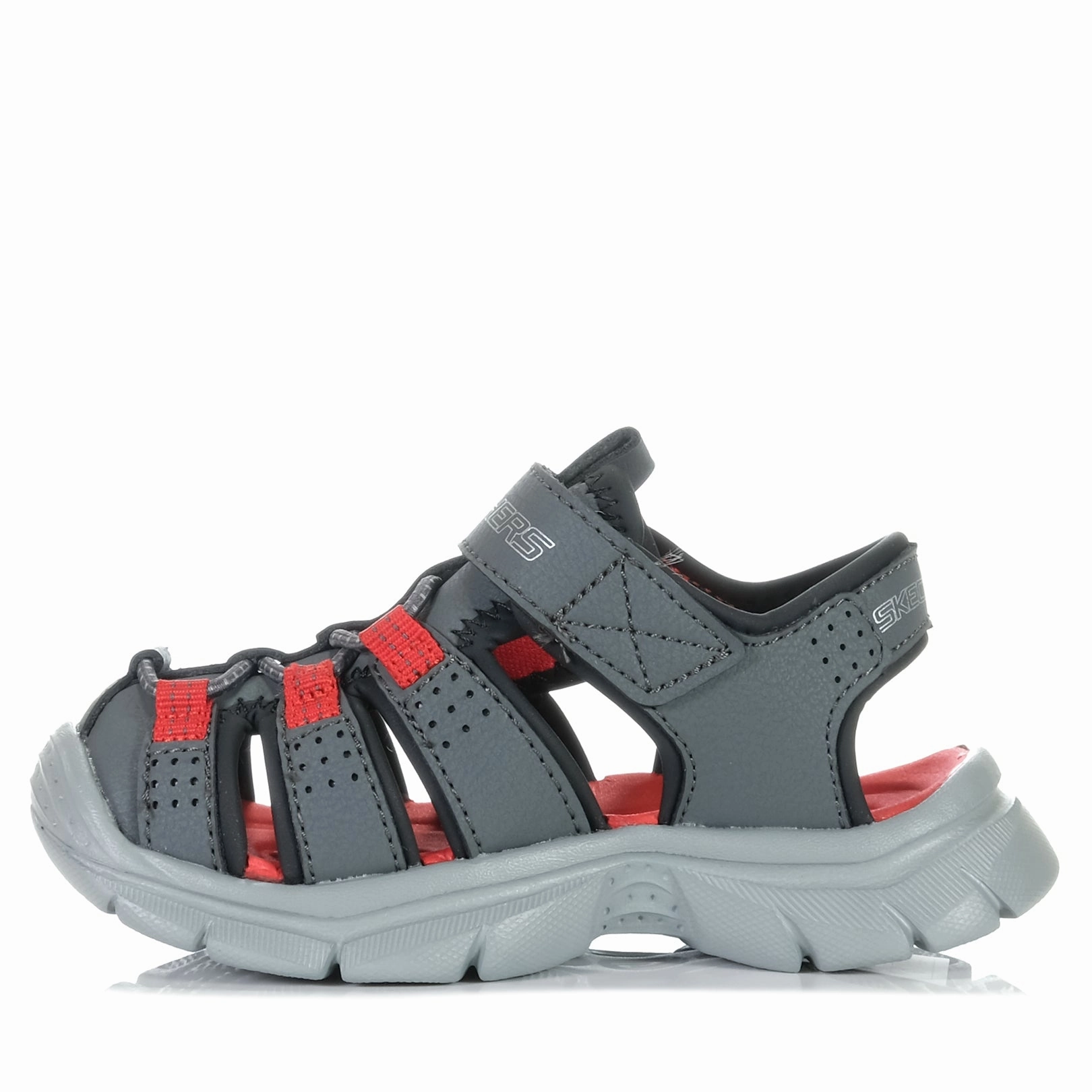 Designer High Heels Skechers Relix - Valdex 406521N Charcoal/Red