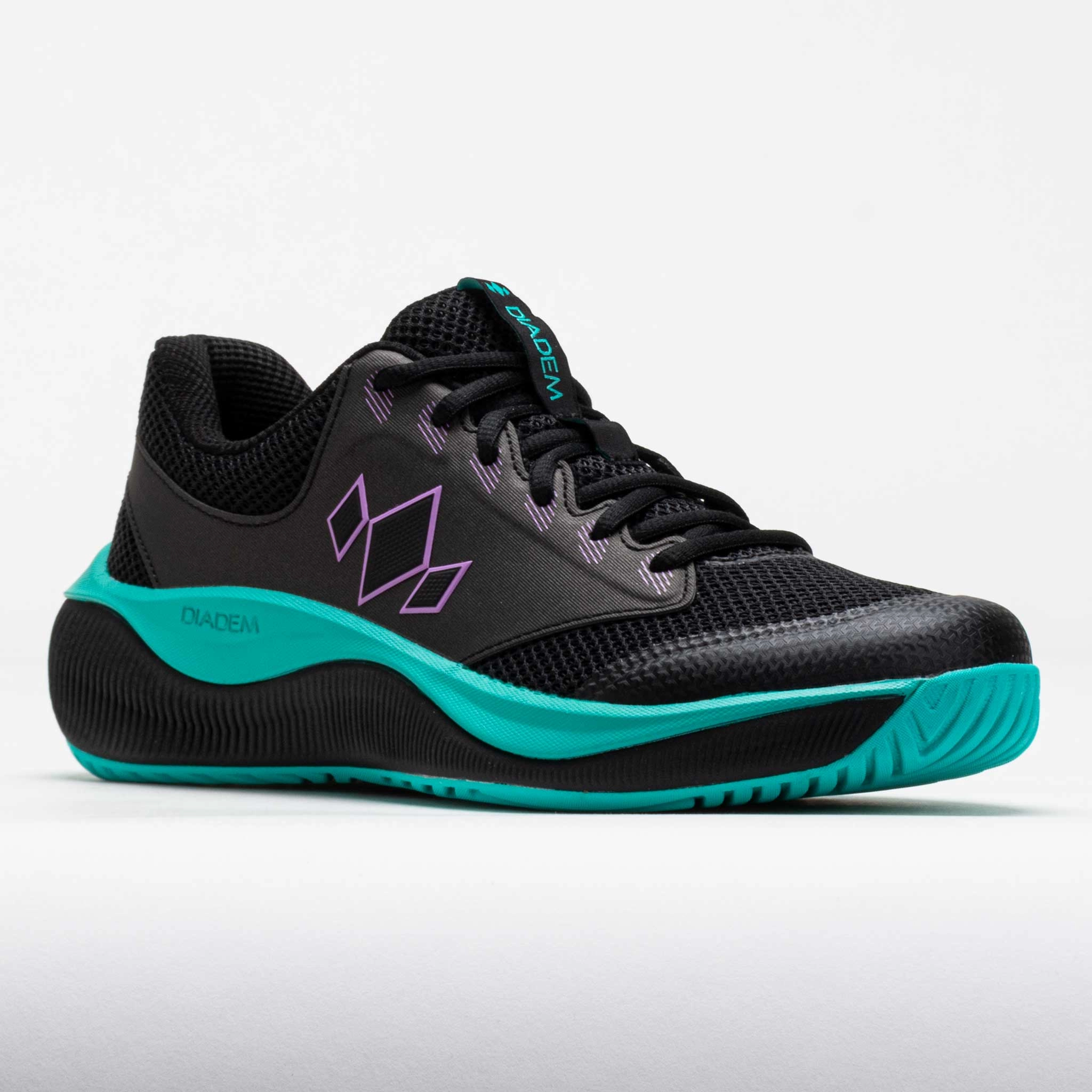 Diadem Court Flo Men's Black/Teal Long Step