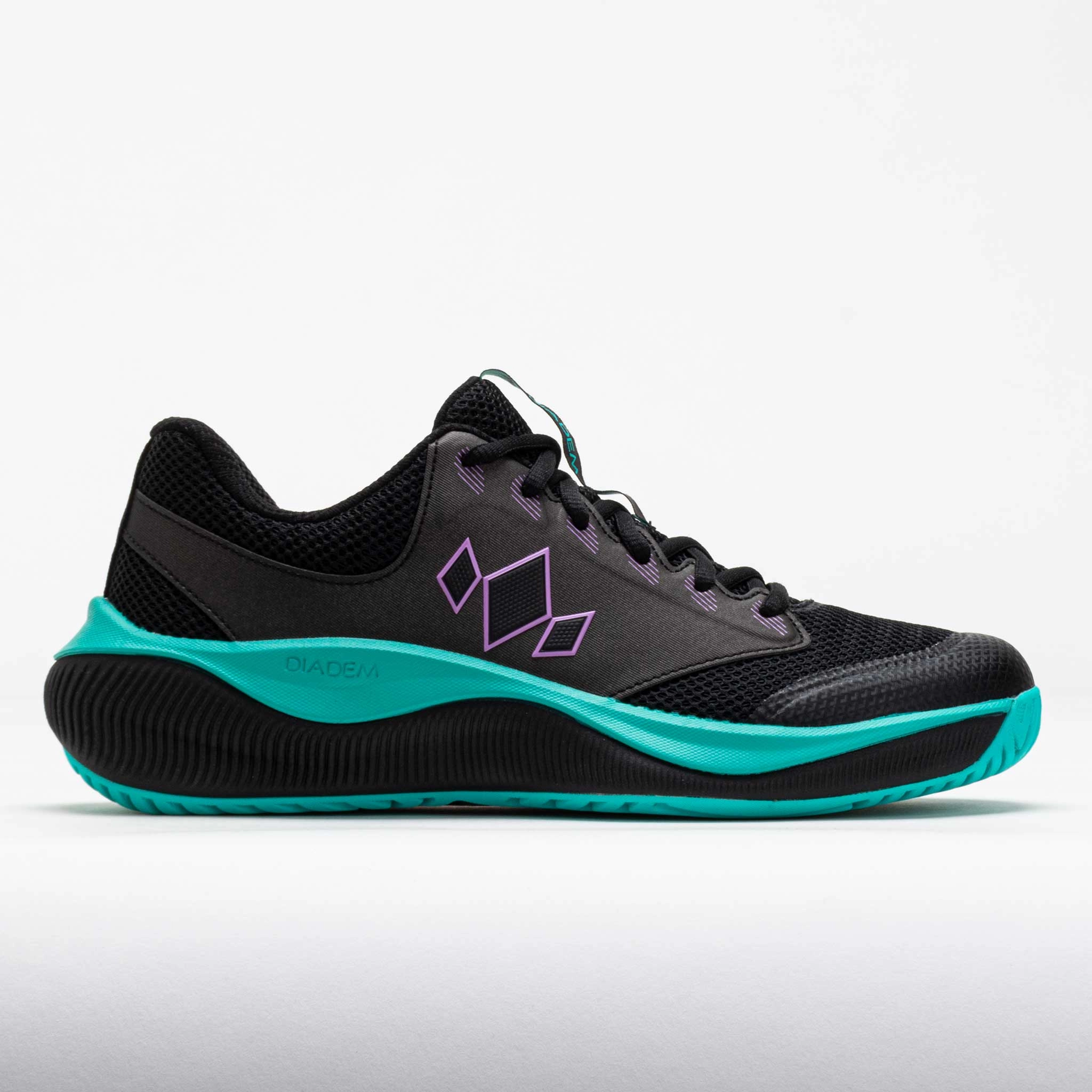 Diadem Court Flo Men's Black/Teal Long Step