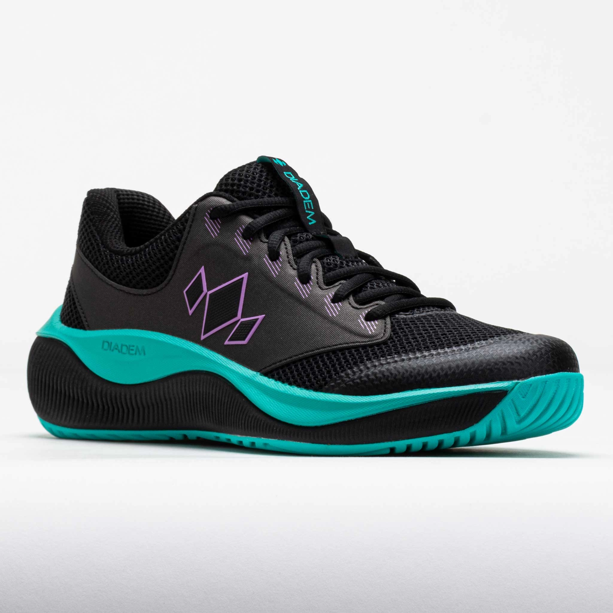 Diadem Court Flo Men's Black/Teal Long Step