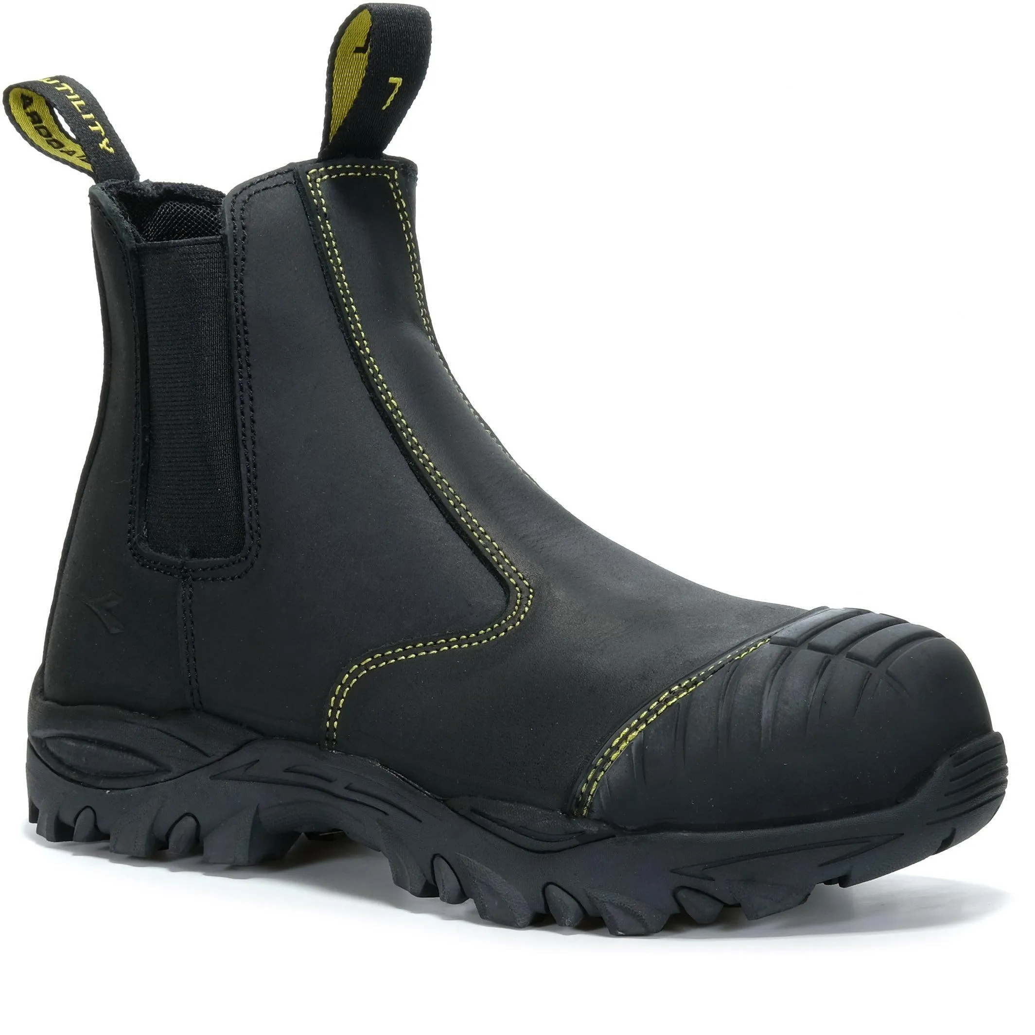 Diadora Craze Slip On Kevlar Sole Black Camping Trip Tourist