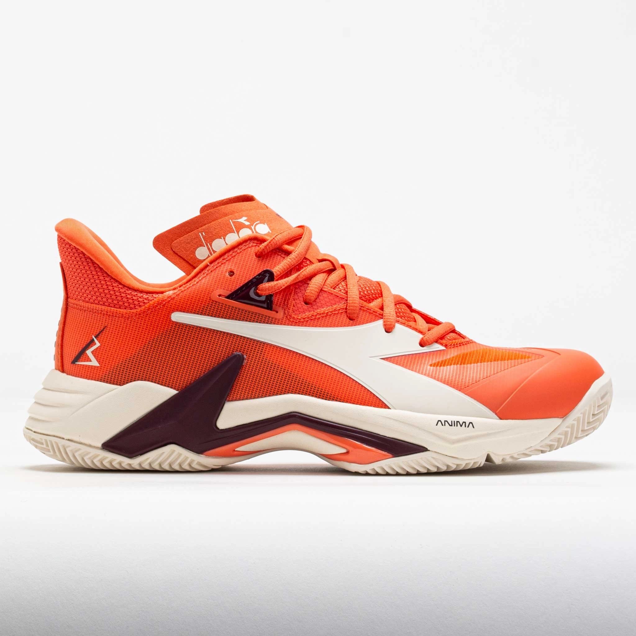 Diadora B.Icon 3 Clay Men's Nasturtium/Whisper White Motion Fit