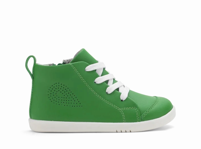 Sturdy Frame Bobux Kid  Alley-Oop Boot - Emerald