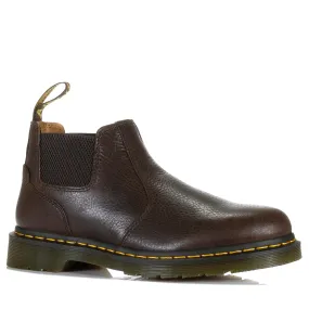 anti-odor Quality Sole Dr Martens 2976 Crop Chelsea Kelp Brown AR Rogue