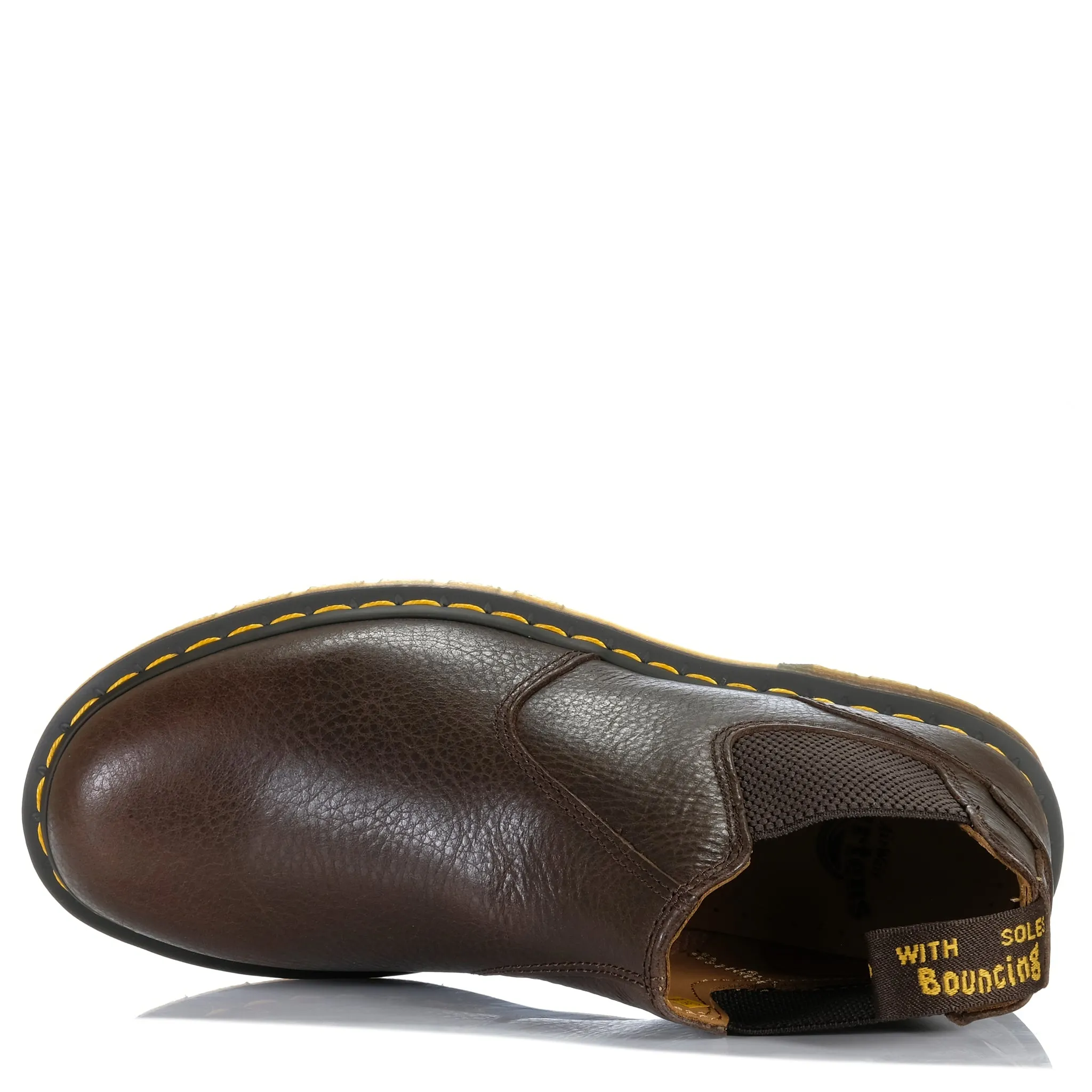 Dr Martens 2976 Crop Chelsea Kelp Brown AR Rogue Rugged Outsole