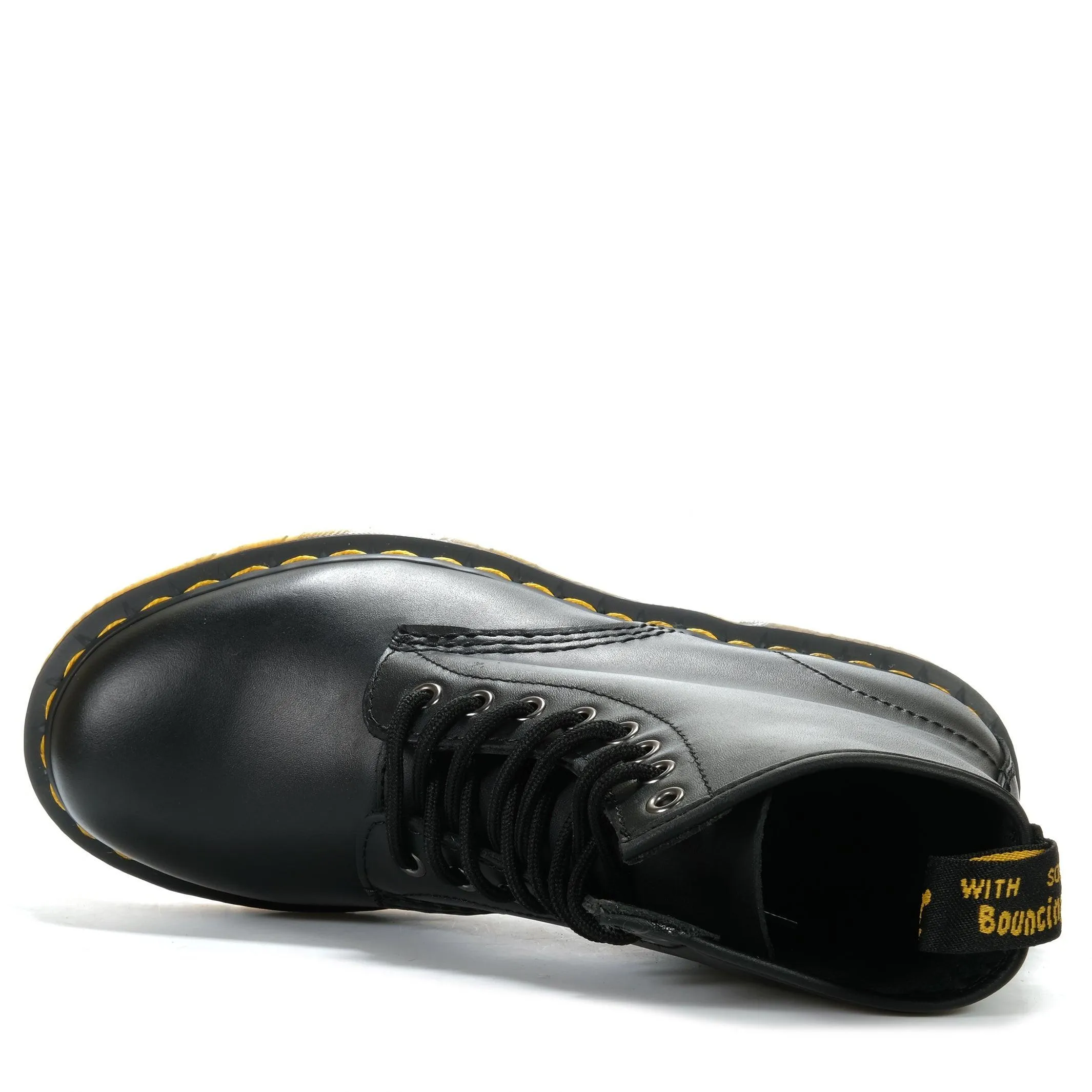 Dr Martens 8 Eye 1460 Black Nappa Flexible Core