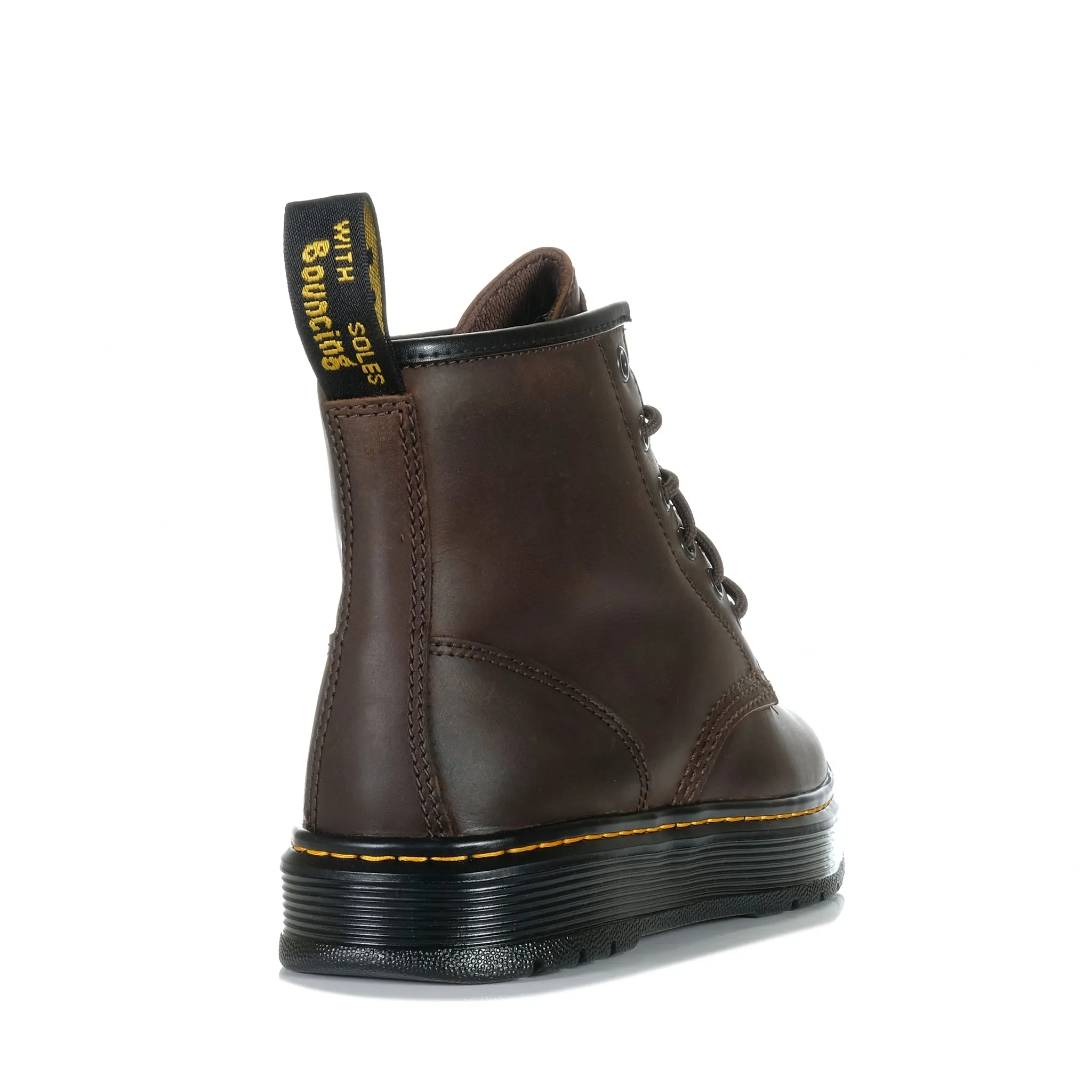 Dr Martens Brookline Chukka Dark Brown Crazy Horse Breathable Lining