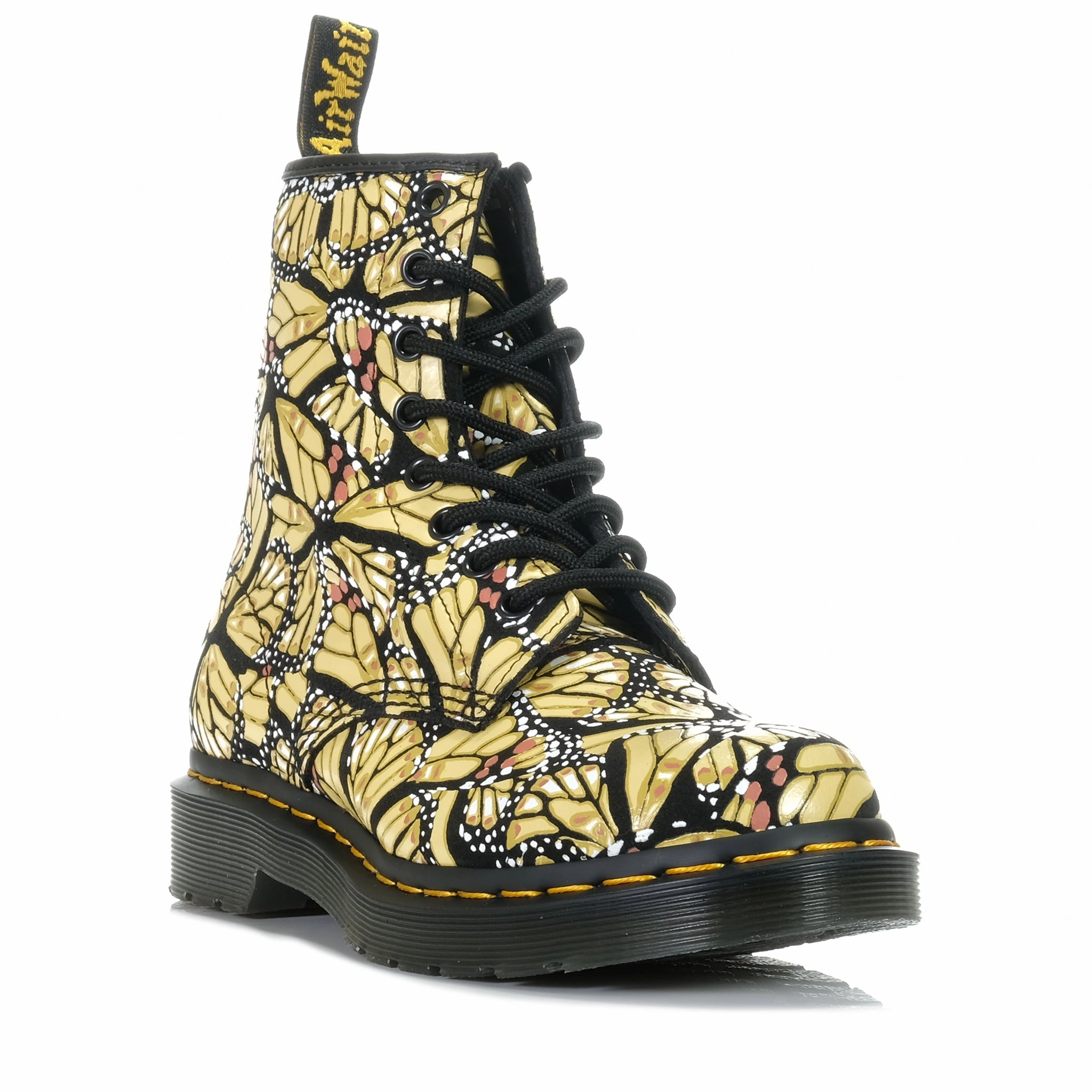 Dr Martens 1460 Butterfly Yellow Extended Height