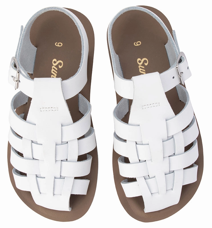 Dress Sandals Salt Water Sandals Sailor - White