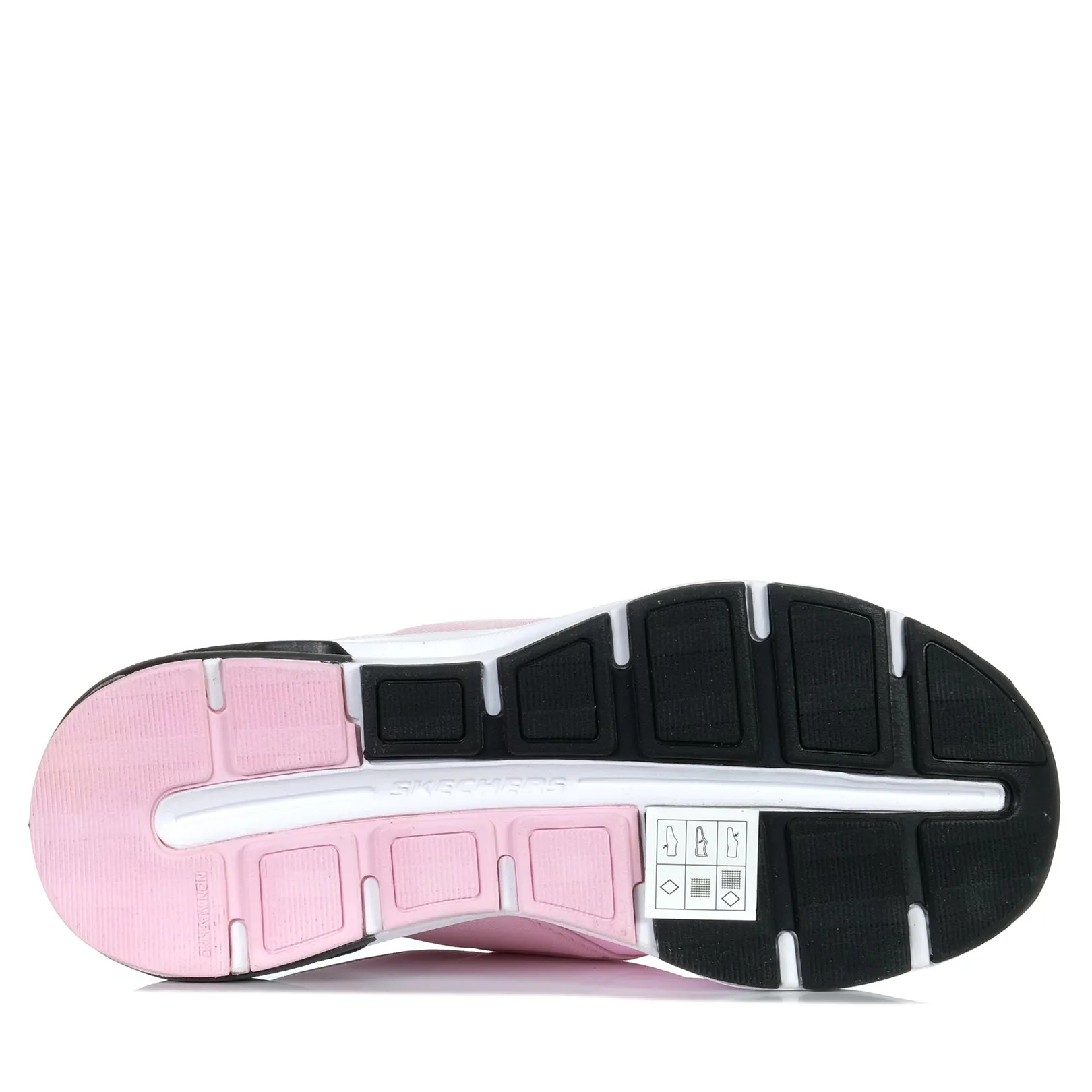 Dual Density Foam Skechers Kids' Glide-Step 303653L Black/Pink