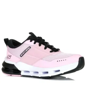 Skechers Kids' Glide-Step 303653L Black/Pink Metallic Trim Chic Fit