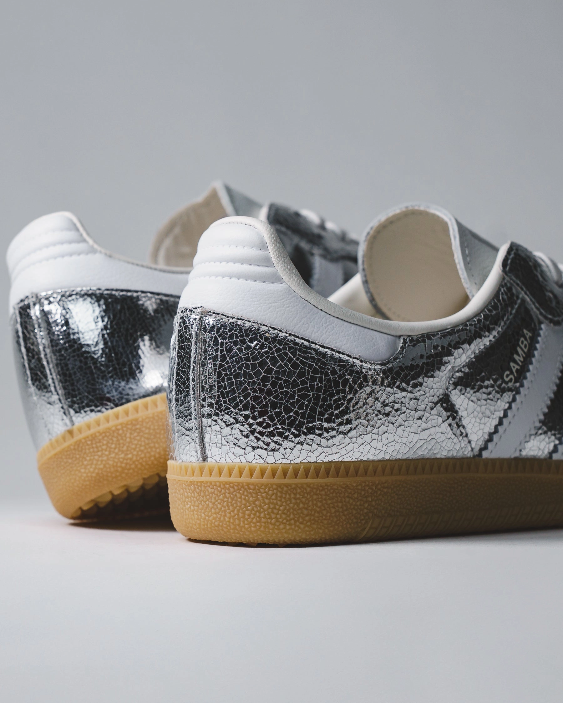 Easy Comfort Adidas Women Samba OG Silver Metallic Core JR0035