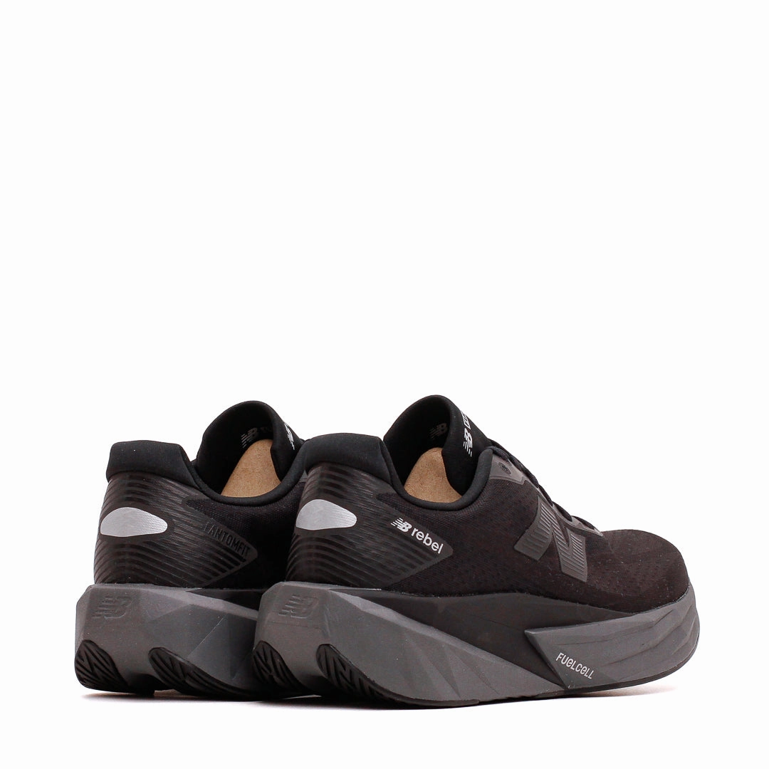 Easy Comfort Fit New Balance Men FuelCell Rebel v5 Black Castlerock MFCXLC5