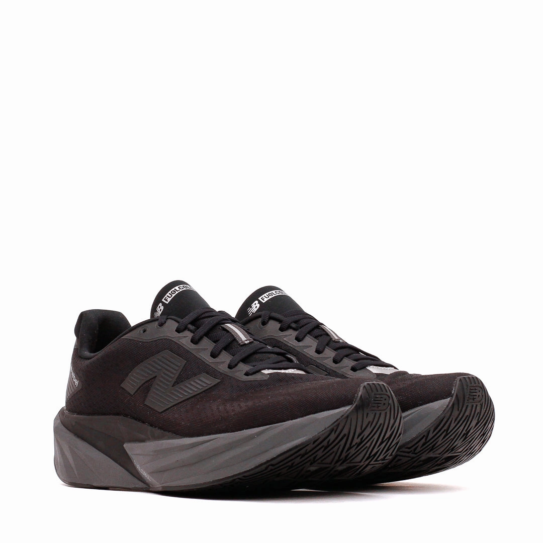 Easy Comfort Fit New Balance Men FuelCell Rebel v5 Black Castlerock MFCXLC5