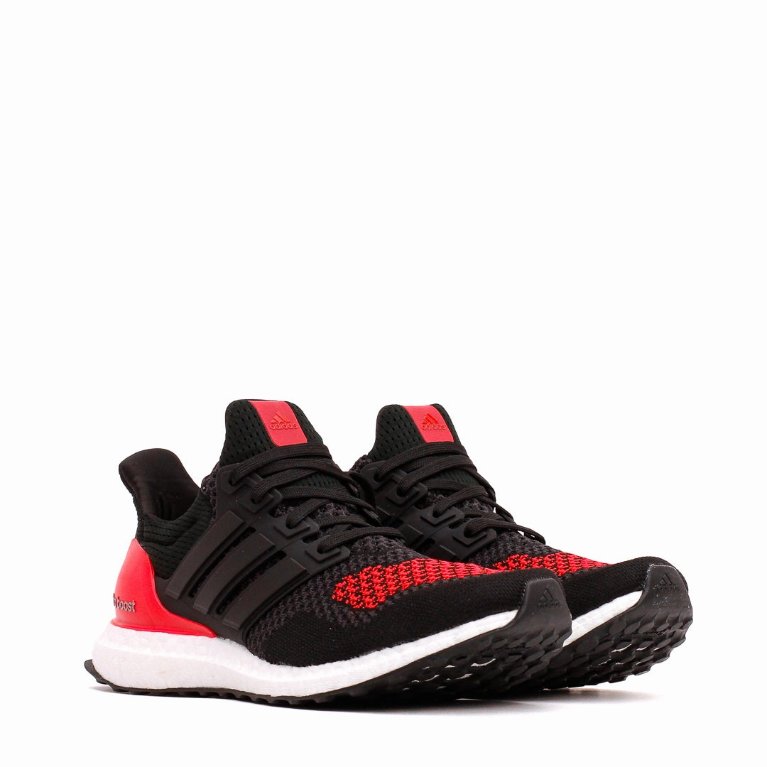 Easy Glide Adidas Men Ultraboost 1.0 Core Black Lucid Red JQ2272