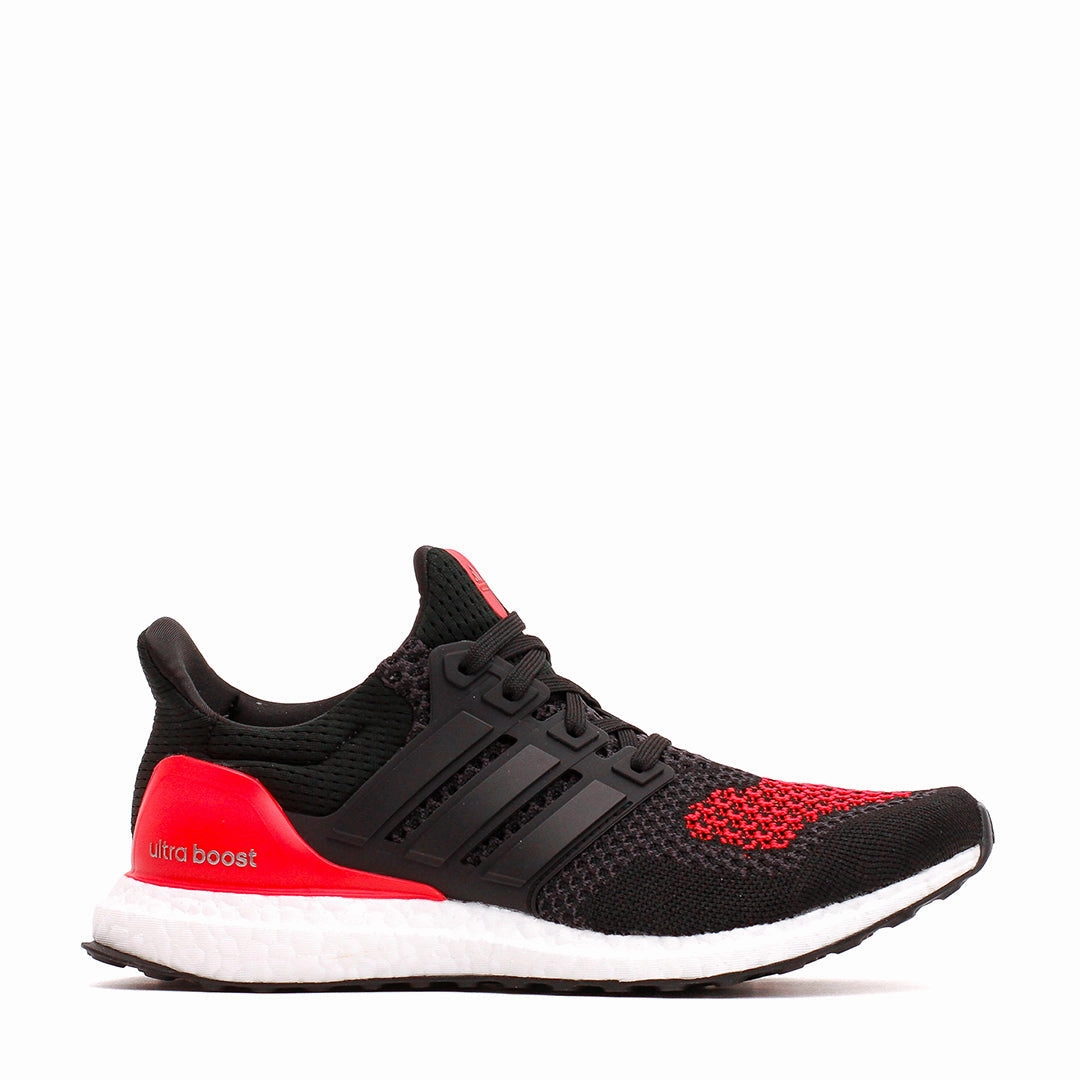 Easy Glide Adidas Men Ultraboost 1.0 Core Black Lucid Red JQ2272