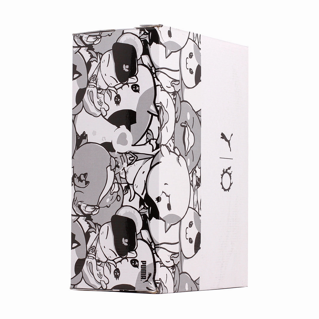 Easy Glide Step Puma Basketball Men Court Rider Chaos Final Fantasy Black Violet 378418-01