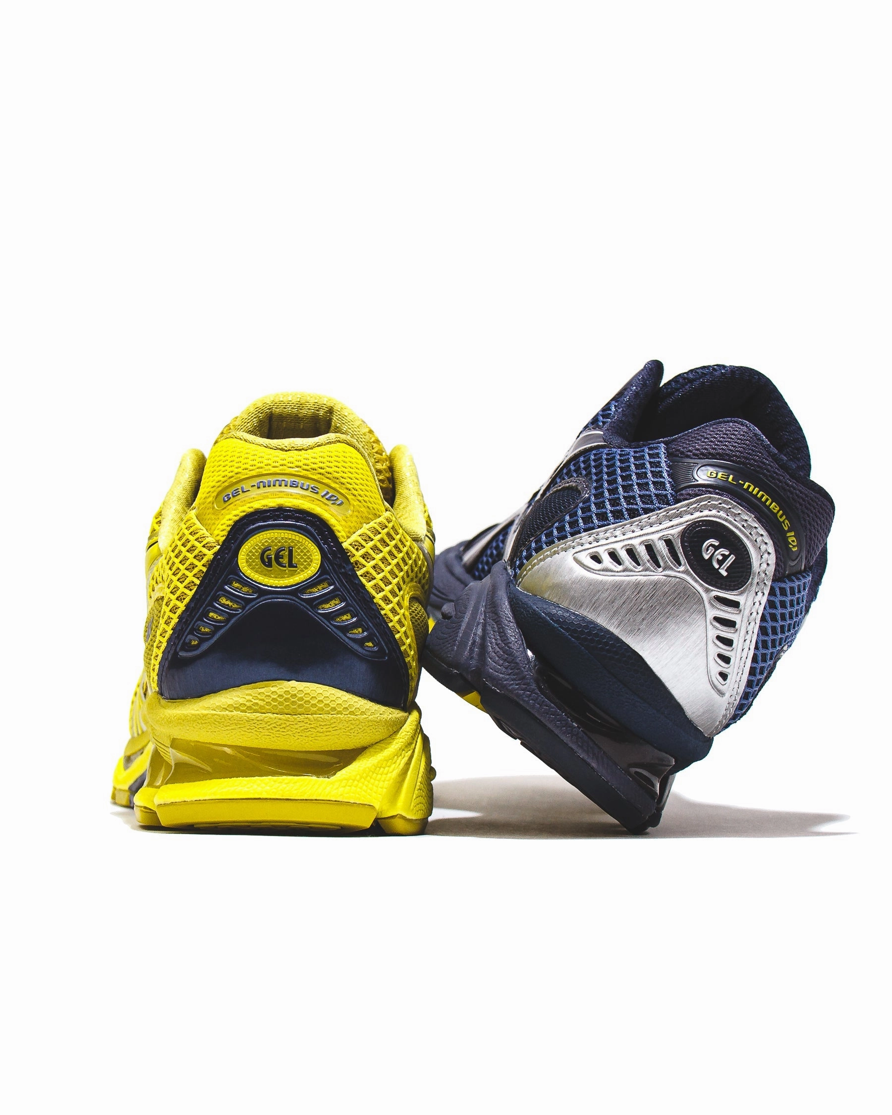 Easy Lacing Asics Men Gel-Nimbus 10.1 Kelp Lemon Spark 1203A599-300