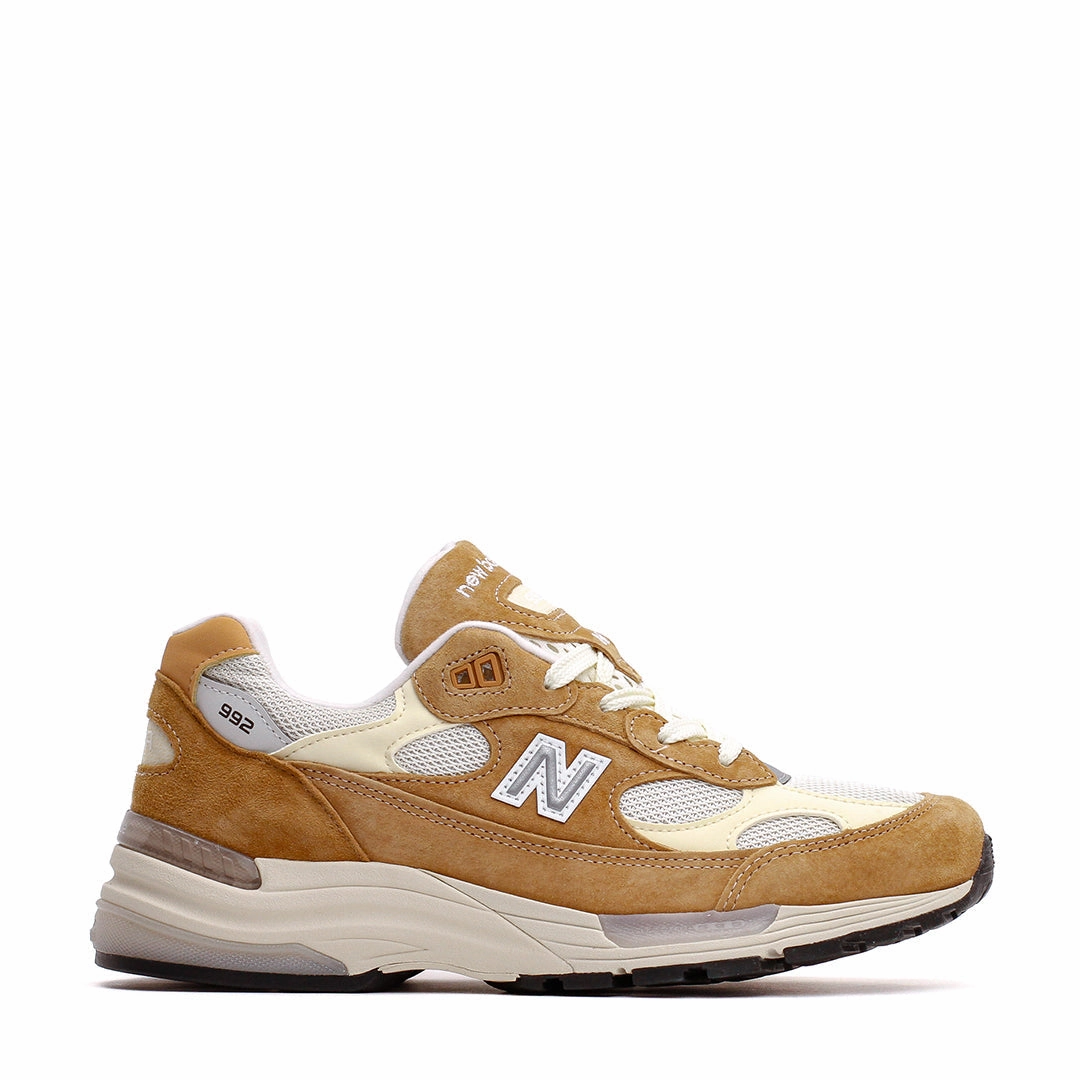 Adjustable Fit Work Friendly New Balance Unisex Made in USA 992 Sweet Caramel Core U992CC