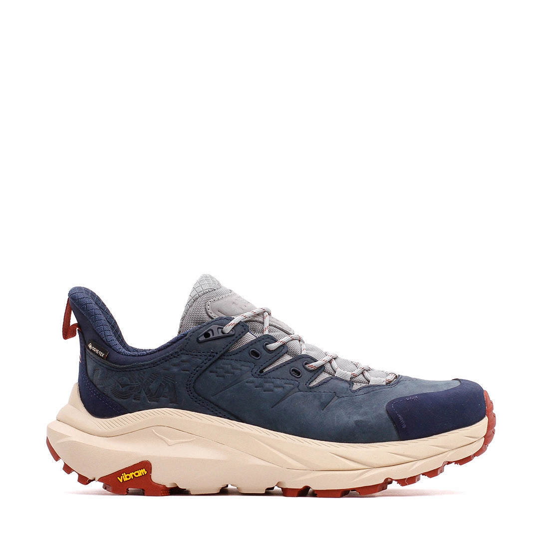 Easy Motion-Step Hoka One One Men Kaha 2 Low GTX Gore-Tex Limestone Shifting Sand 1130530-LSSND