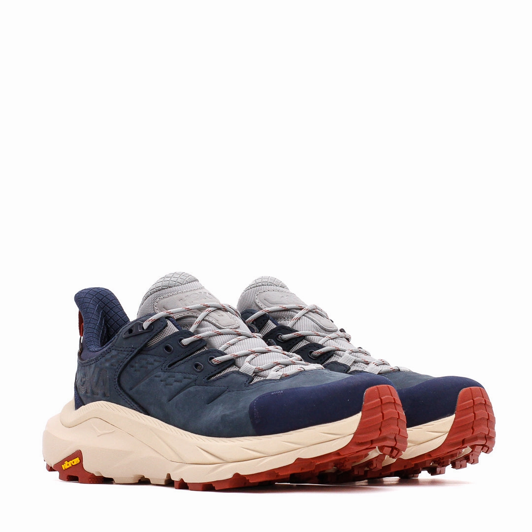 Easy Motion-Step Hoka One One Men Kaha 2 Low GTX Gore-Tex Limestone Shifting Sand 1130530-LSSND