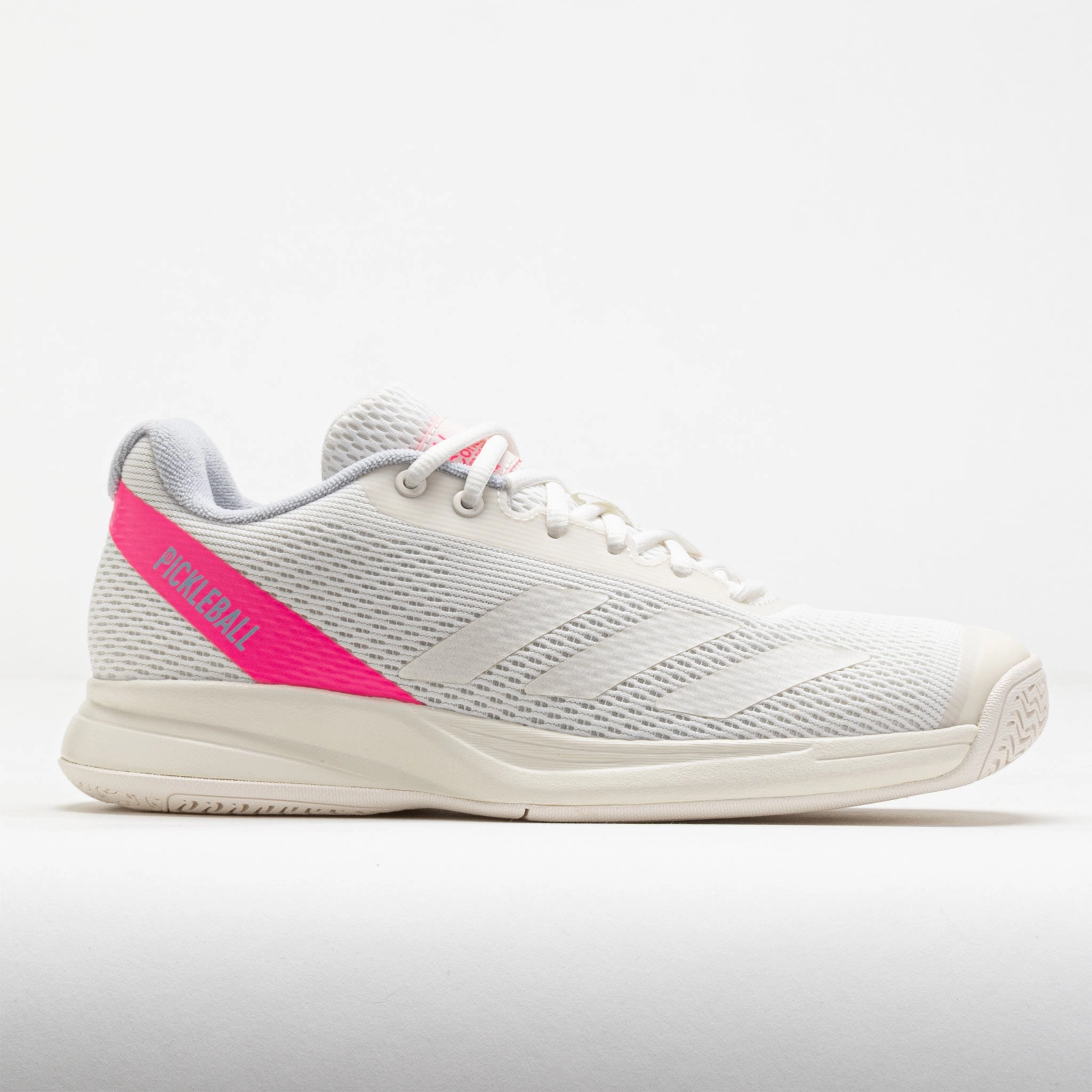 easy move adidas CourtFlash Women's White/Zero Metallic/Lucid Pink