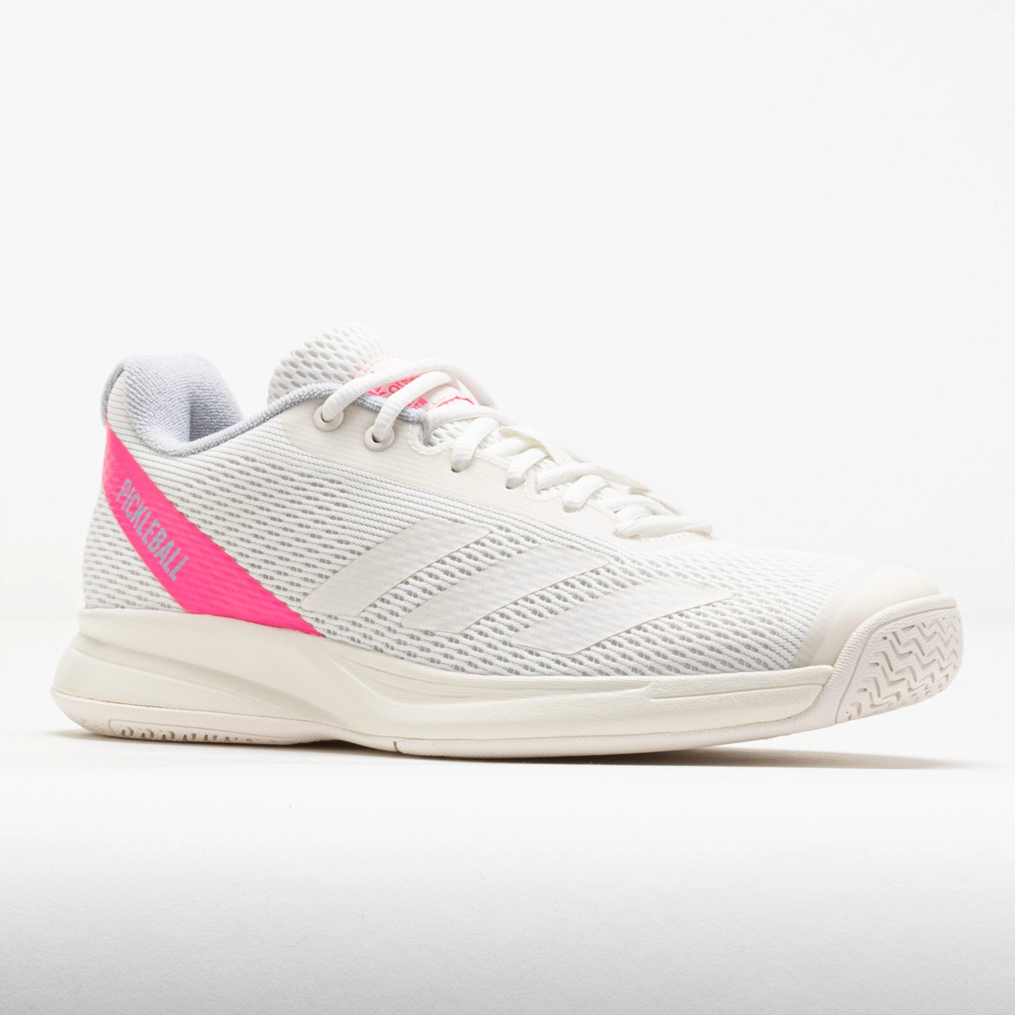easy move adidas CourtFlash Women's White/Zero Metallic/Lucid Pink