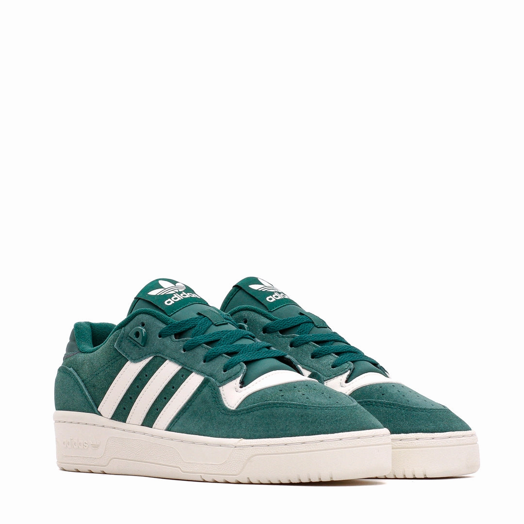Easy Step Glide Adidas Originals Men Rivalry Low White Green IE7209