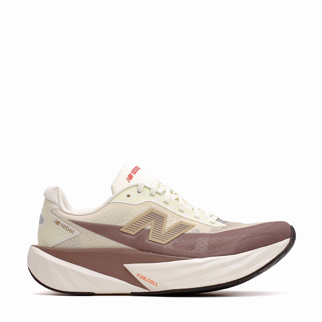 Easy Step-In New Balance Men FuelCell Rebel v5 Angora Earth Shadow MFCXLY5