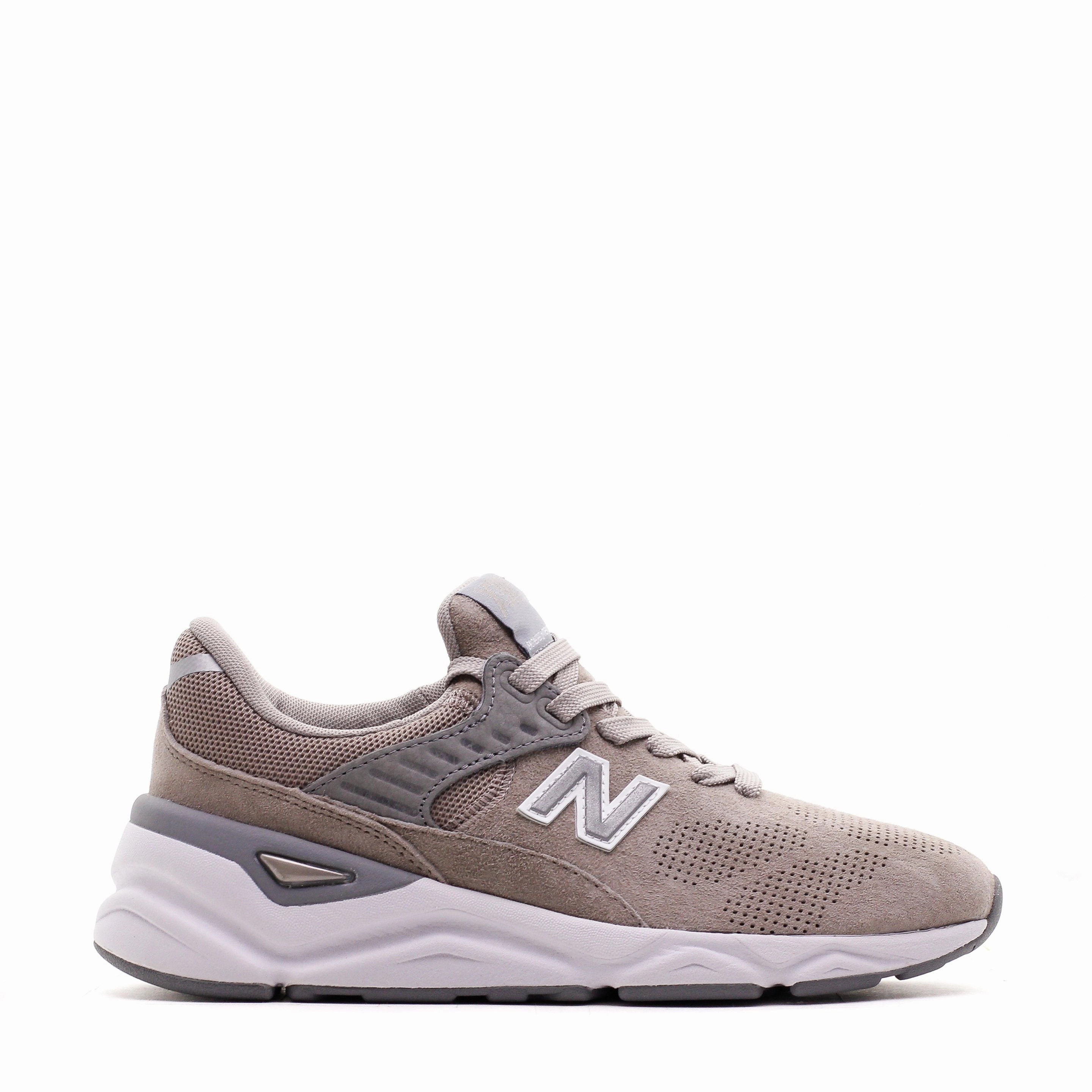 Easy Step Move Glide-Out NEW BALANCE WOMEN X-90 REVLITE FLAT WHITE STEEL WSX90PLA