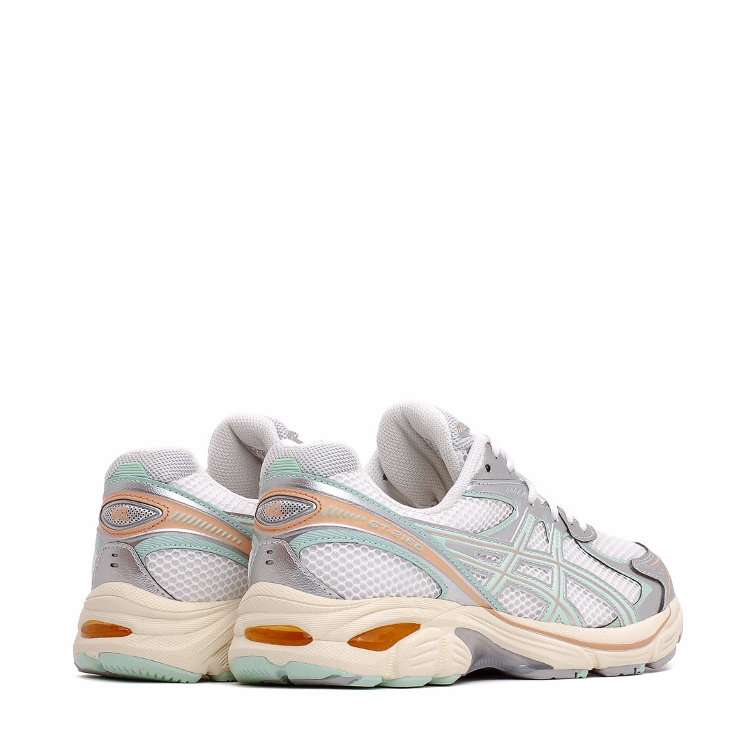 Easy Step-On Glide Layer Asics Men GT-2160 White Mint Tint 1203A275-108
