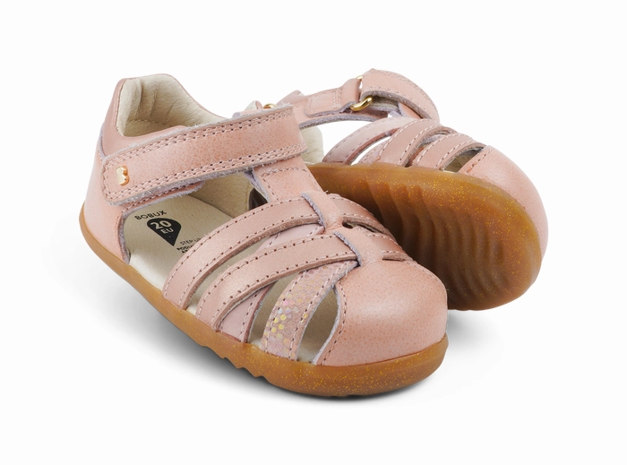 Easy Style Bobux Step Up Cross Jump - Dusk Pearl Rose Gold