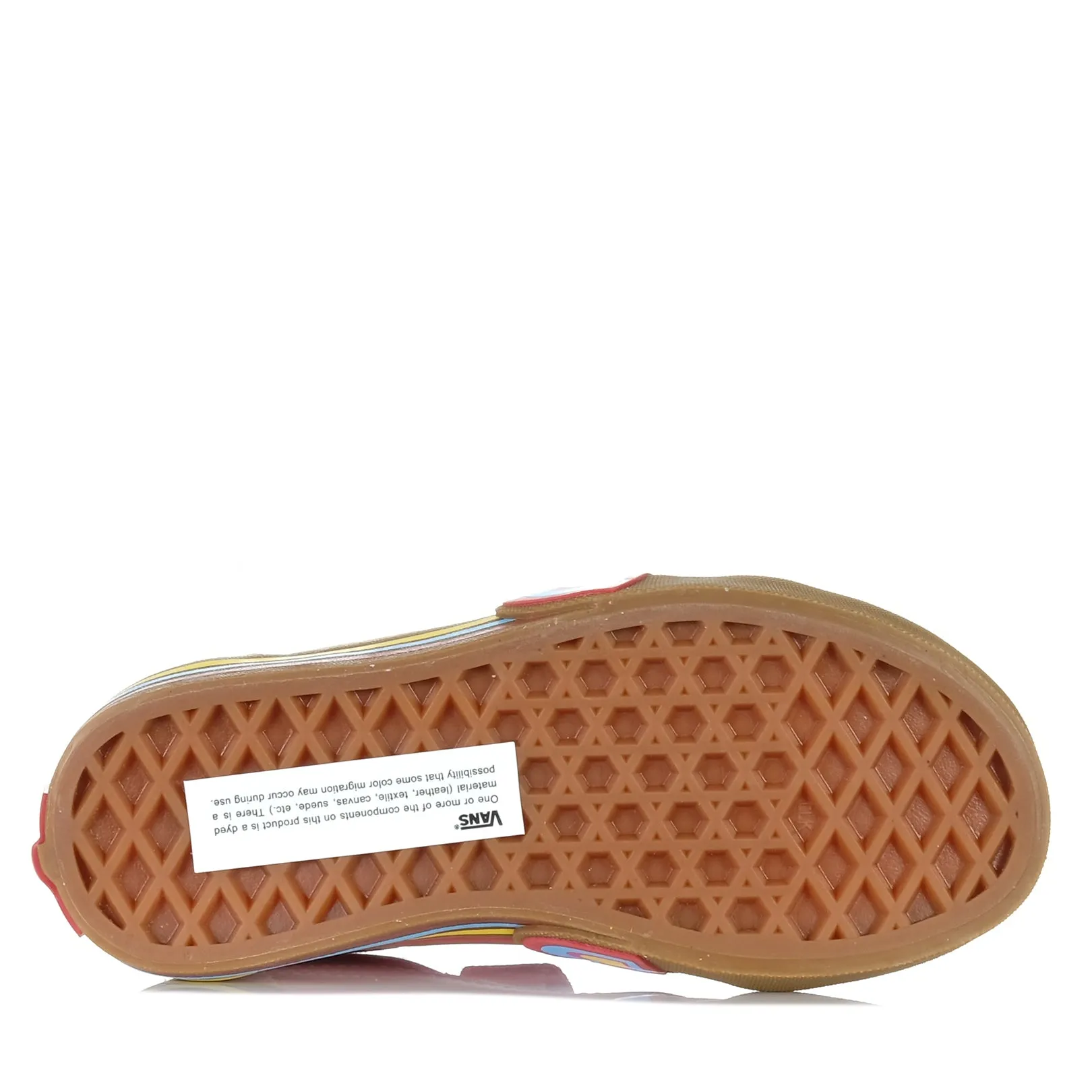 Effortless Silhouette Vans Old Skool V Heart Pink/Multi