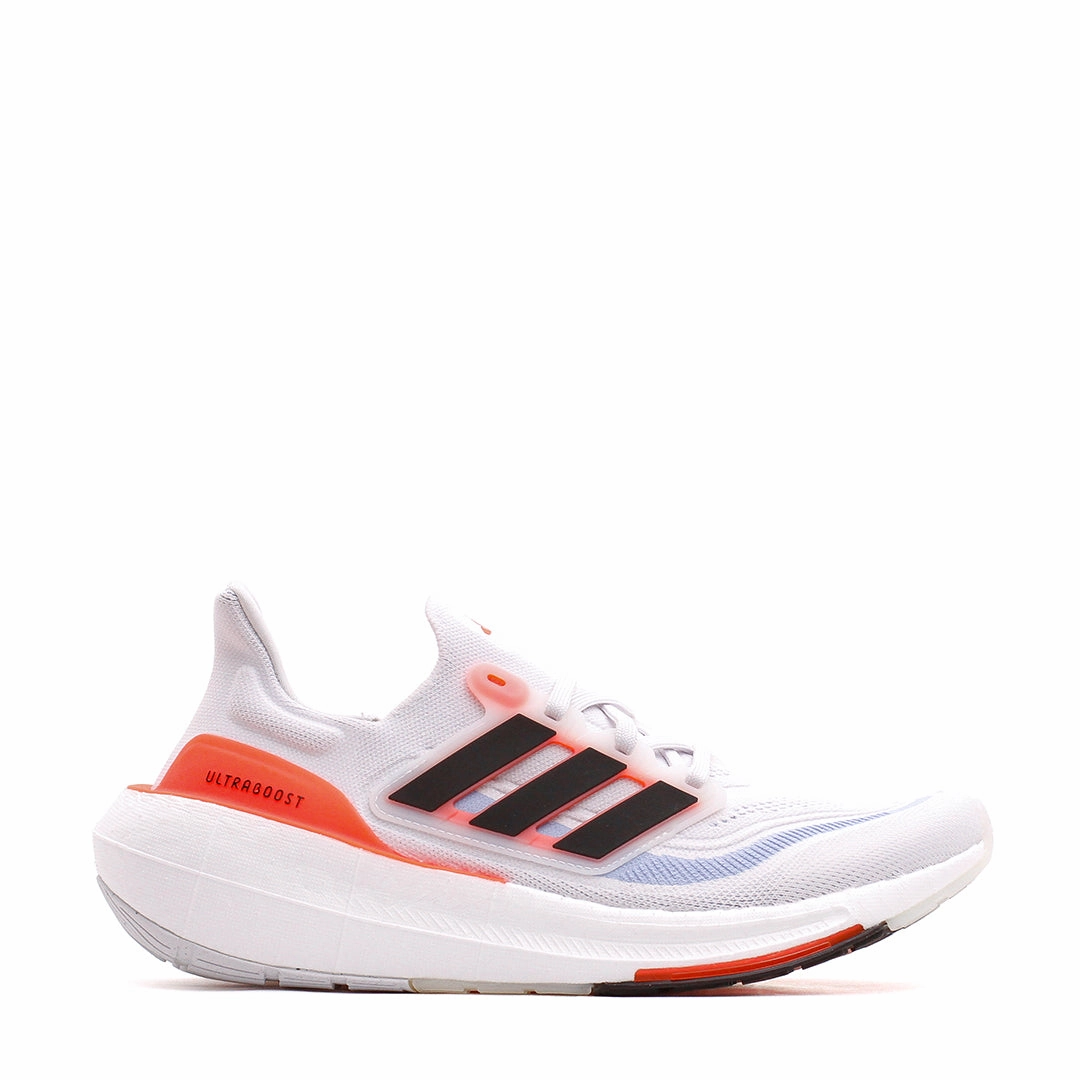 Minimal Style Chunky Sole Adidas Running Women Ultraboost Light White HQ6353