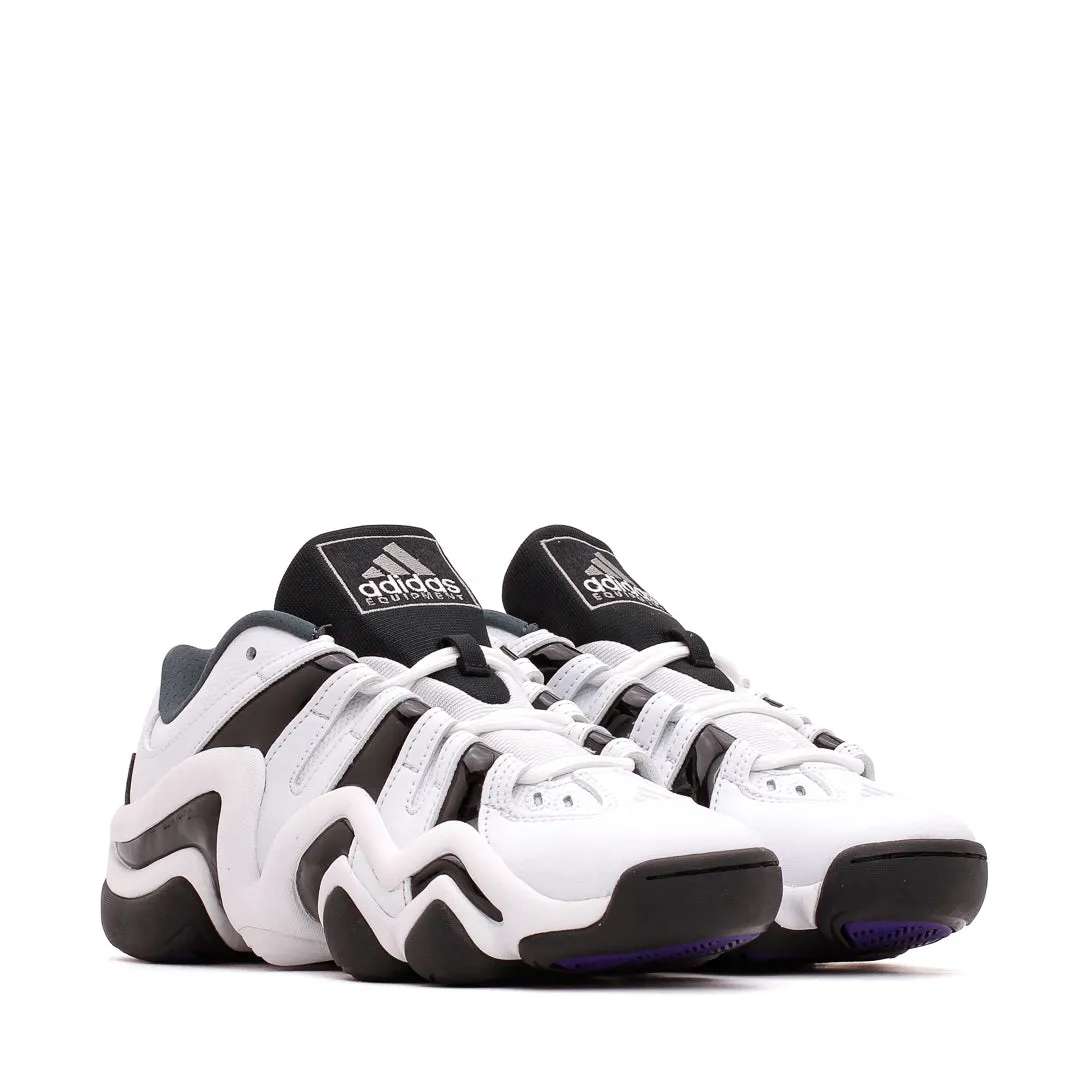 Elastic Collar Adidas Basketball Men Crazy 8 Low White Black IG2032