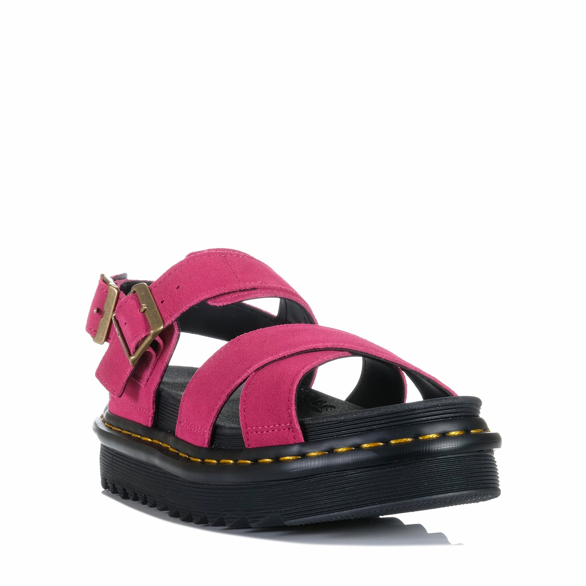 Elegant High Fashion Sandals Dr Martens Voss II Sandal Fuchsia Pink