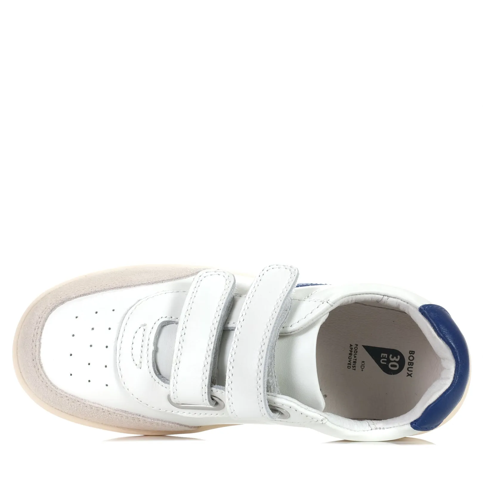 Elevated Bobux Kid  Champ 850501 Chalk/Gentian Blue