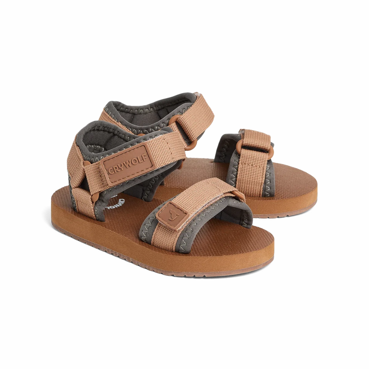 Crywolf Beach Sandal - Tan No Buckle