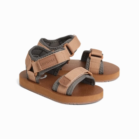 Crywolf Beach Sandal - Tan No Buckle