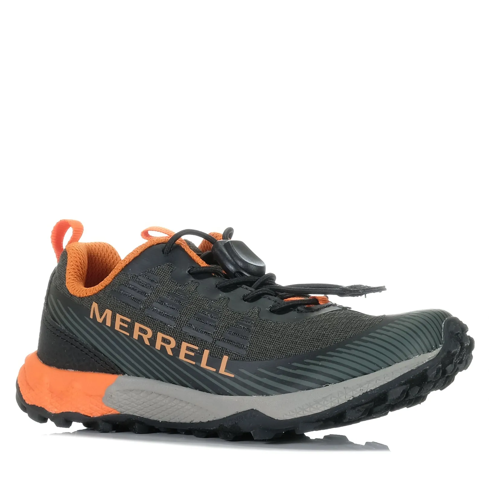 Energized feel Merrell Agility Peak Olive/Black/Orange