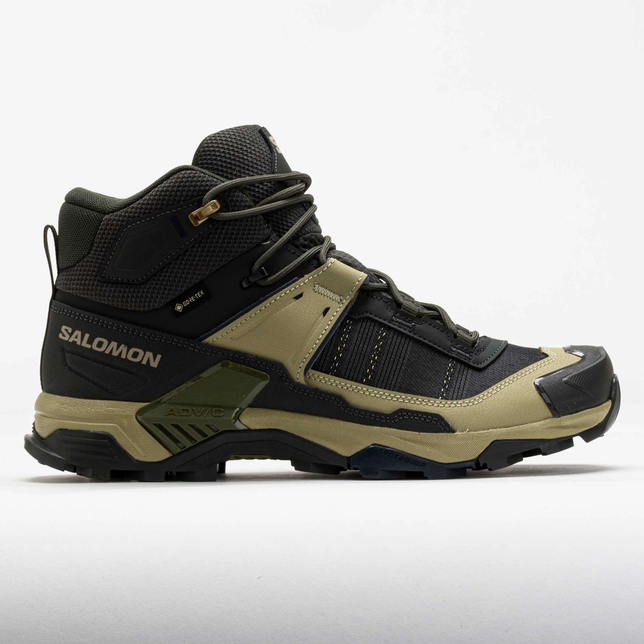 Energy Ease Salomon X Ultra 5 Mid GTX Men's Peat/Gray Green/Blue Nights