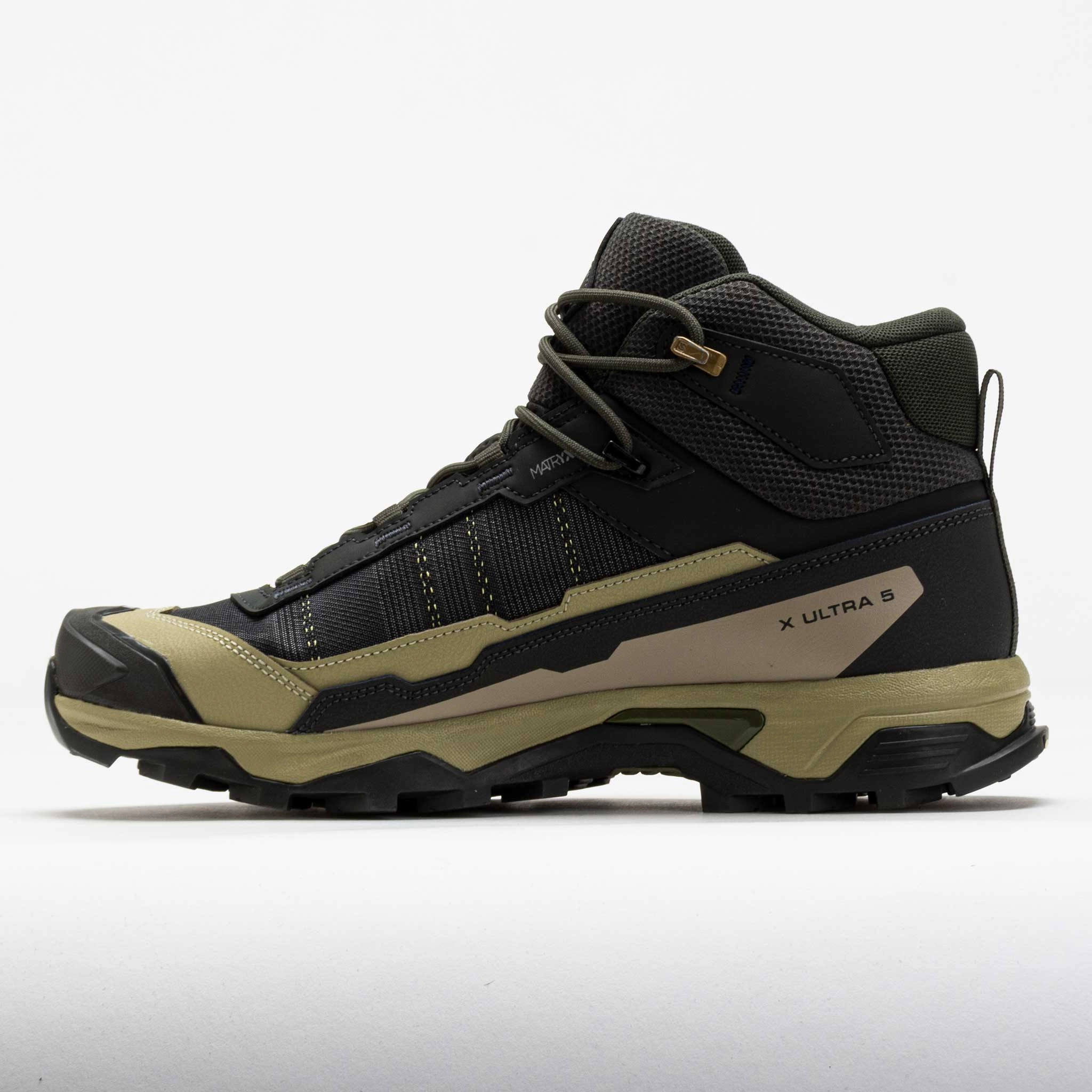 Energy Ease Salomon X Ultra 5 Mid GTX Men's Peat/Gray Green/Blue Nights