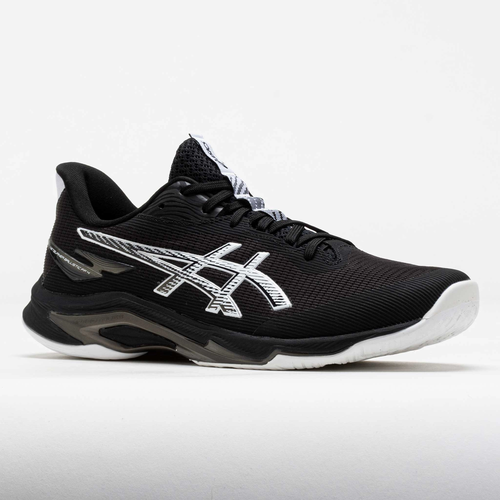 Energy Flex ASICS Net Burner Ballistic FF 4 Men's Black/White