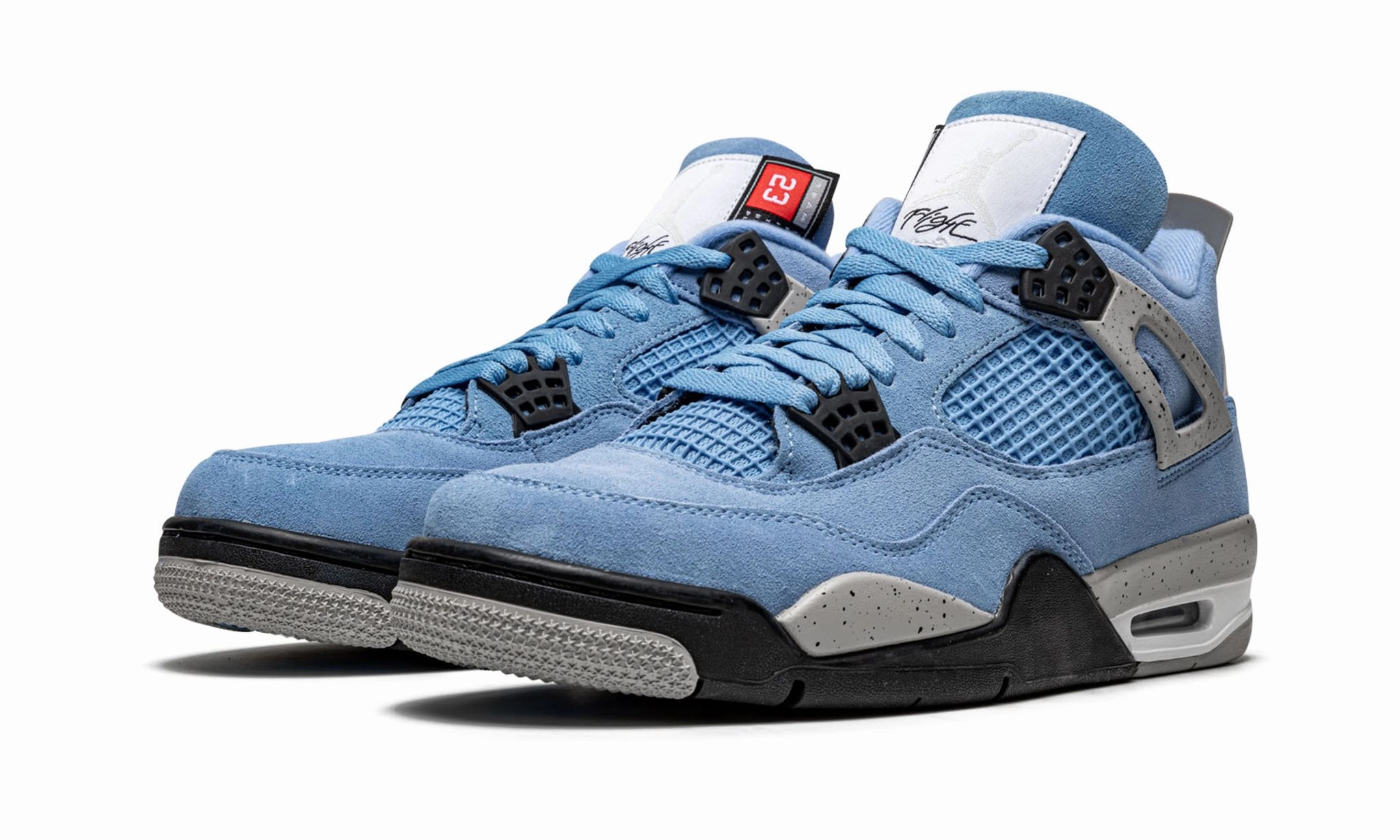 Enhanced Grip Thought Air Jordan 4 Retro University Blue