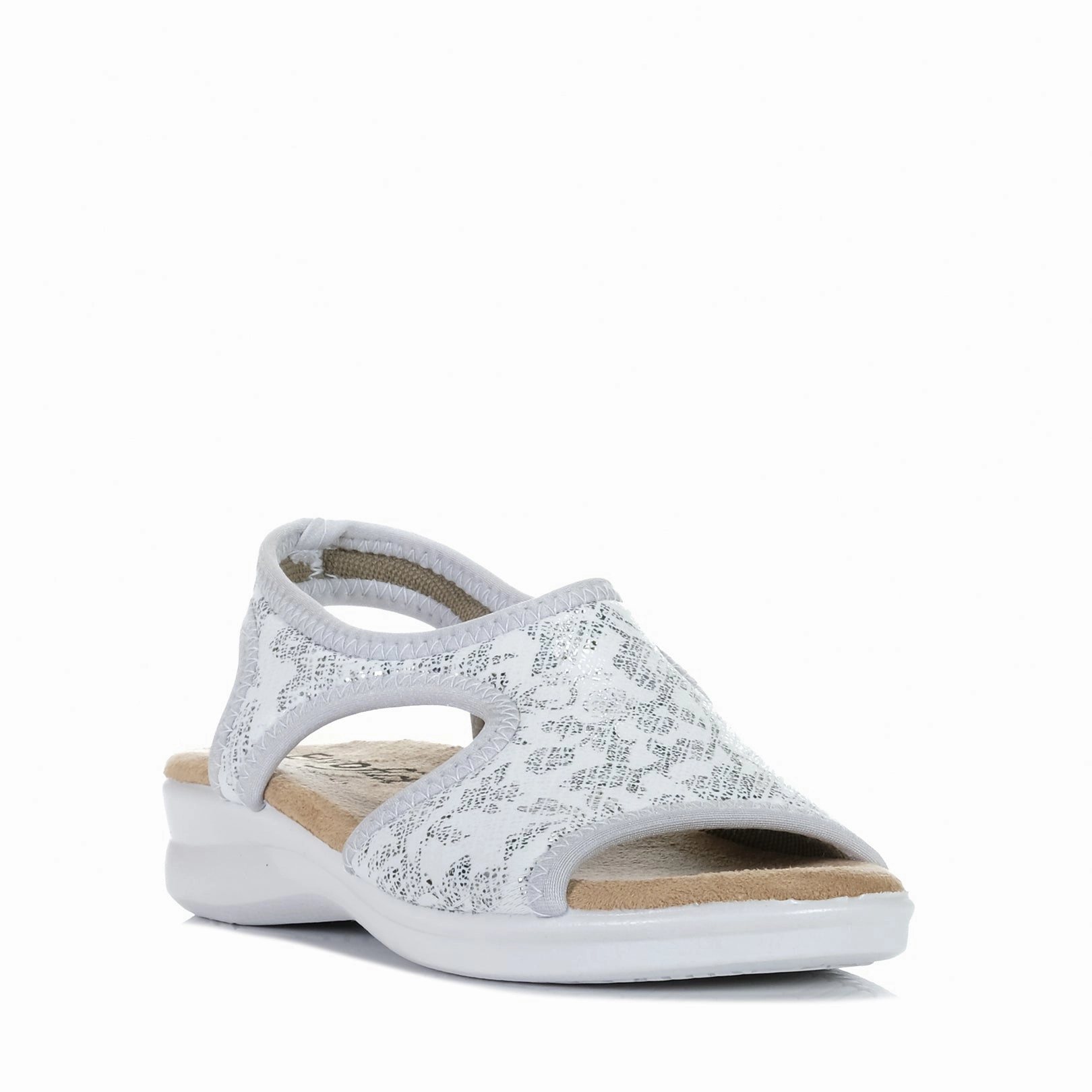 Euroflex Tuscany White Sexy Platform Heels