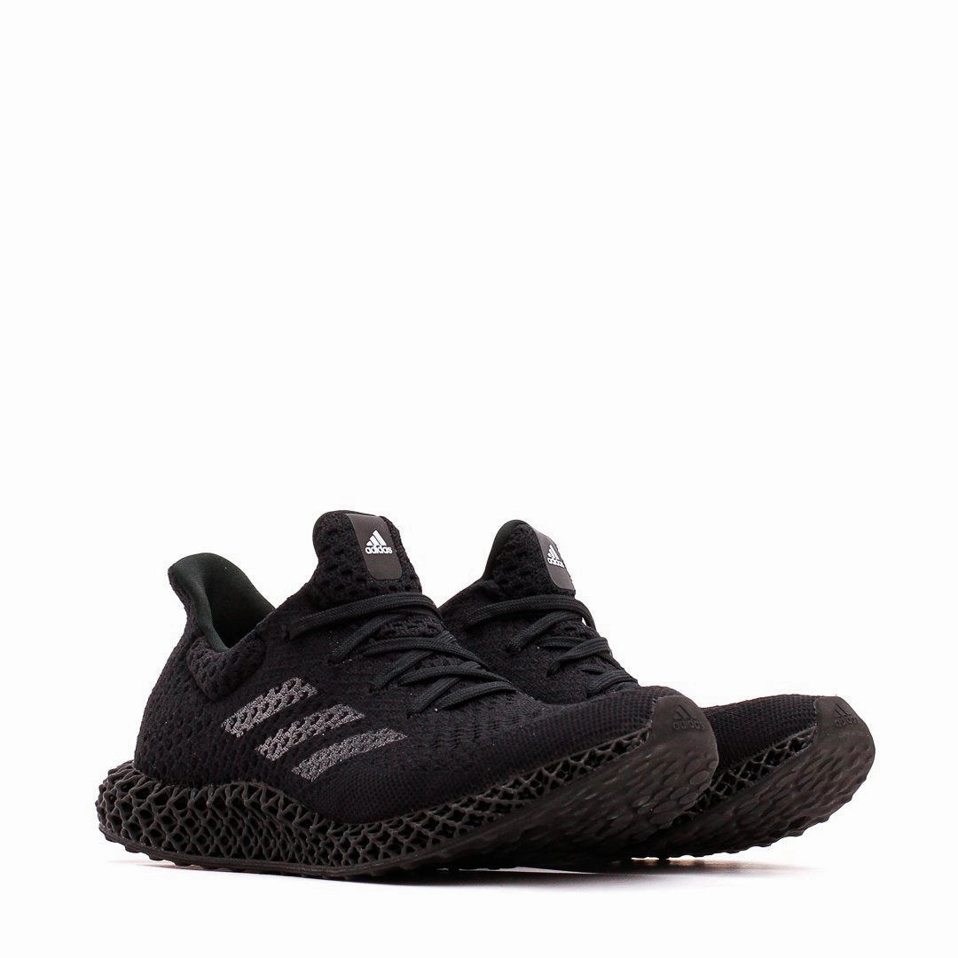 Everyday Comfort Adidas Running Men 4D Futurecraft Triple Black Q46228