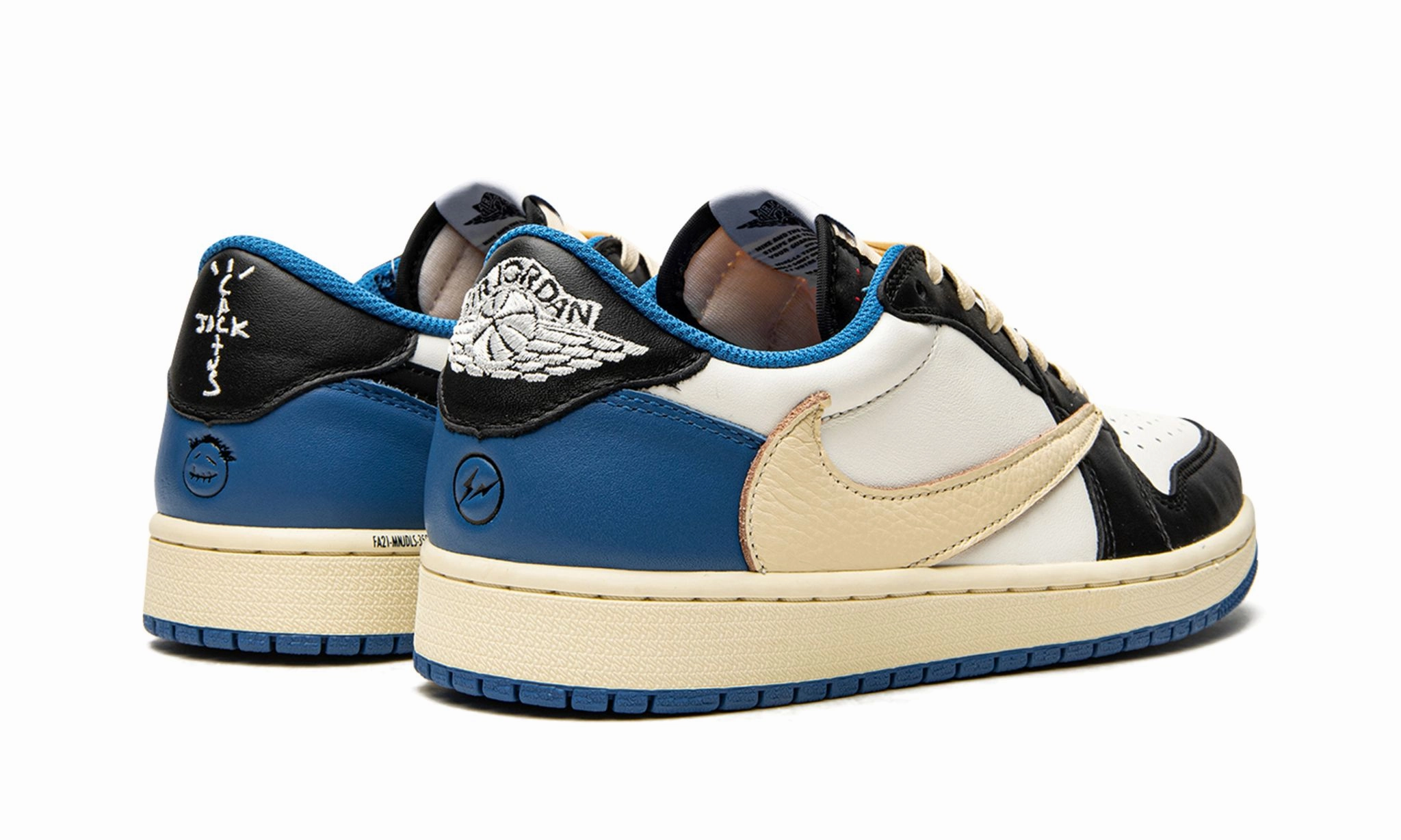 Everyday Glide Fragment Design X Travis Scott X Air Jordan 1 Retro Low