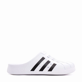 Lunch Pace Adidas Originals Adilette Clog White Black FY8970